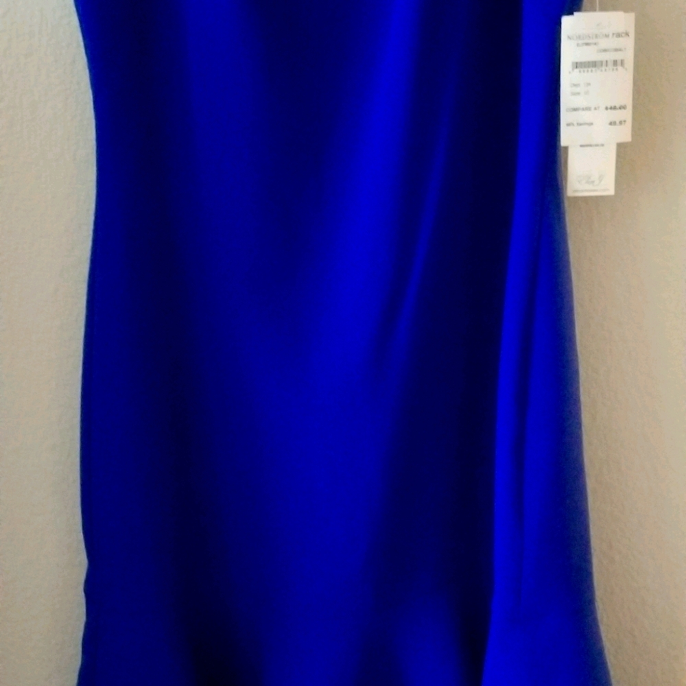 Blue dress